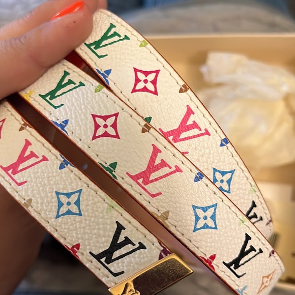 Louis Vuitton belt multi color monogram - Picture 13 of 16